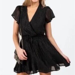 Black sparkle dress